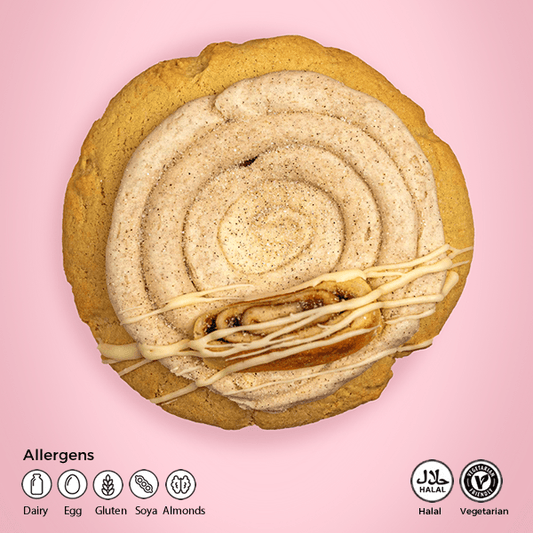 Single Cinnamon Roll Cookie - Dipp'd Cookies