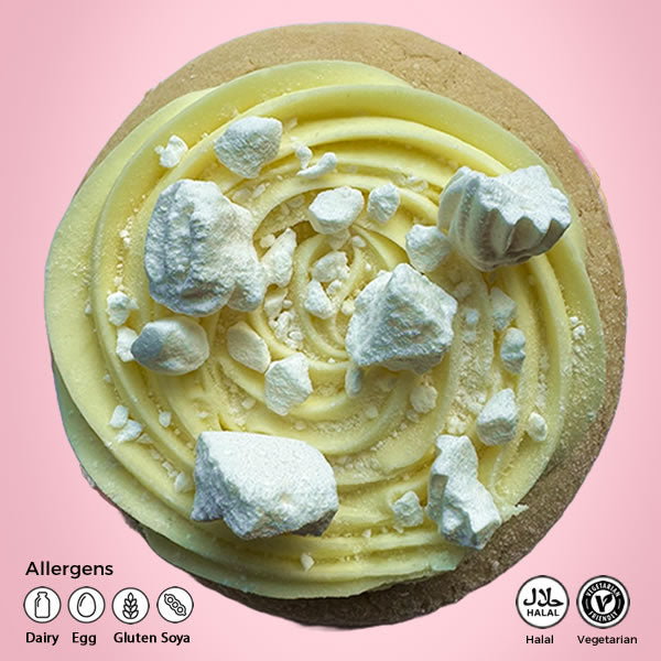 Single Lemon Meringue Cookie