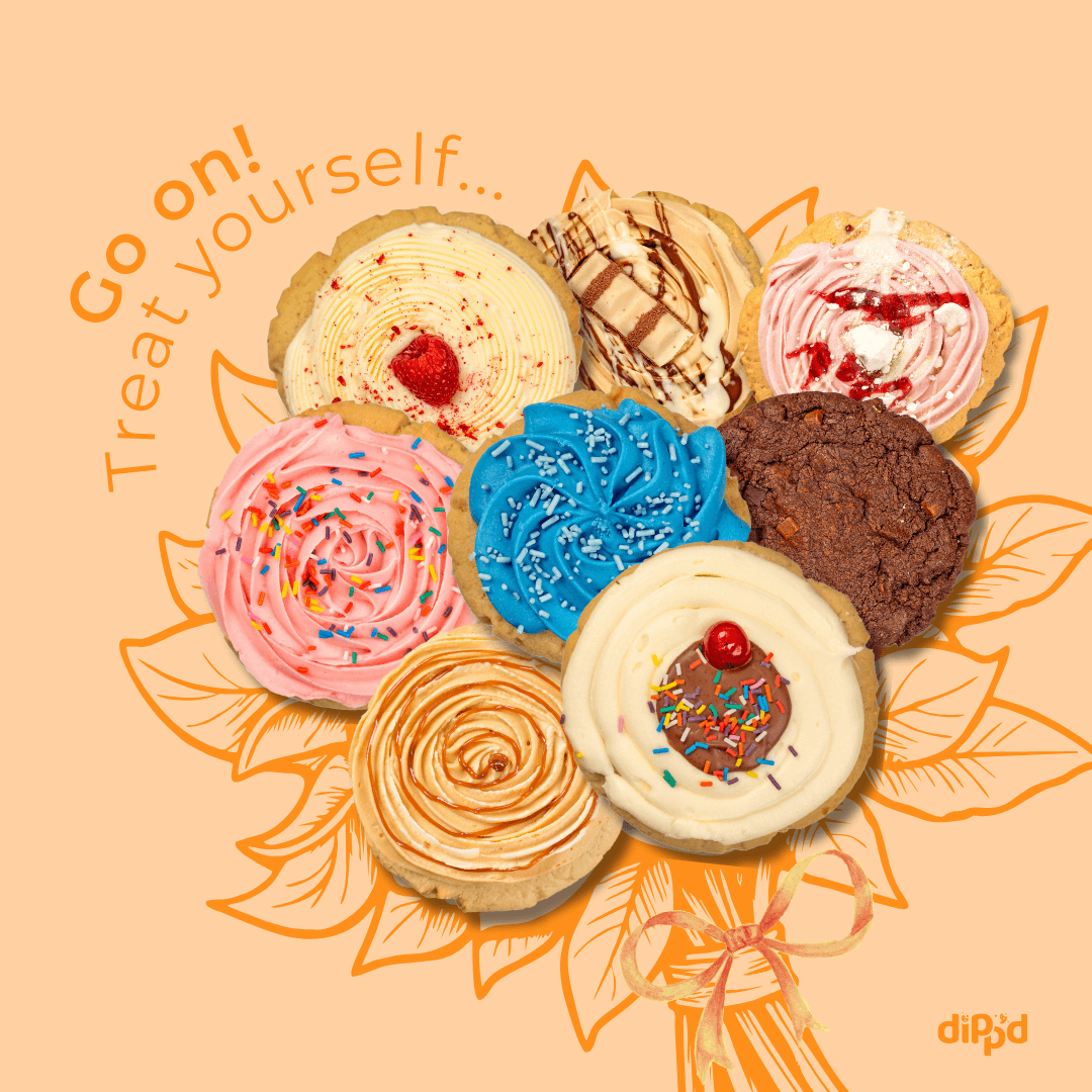 A Cookie Bouquet - Treat someone to a box of cookies delivered.