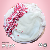 Berry & White Choc Bomb Cookie