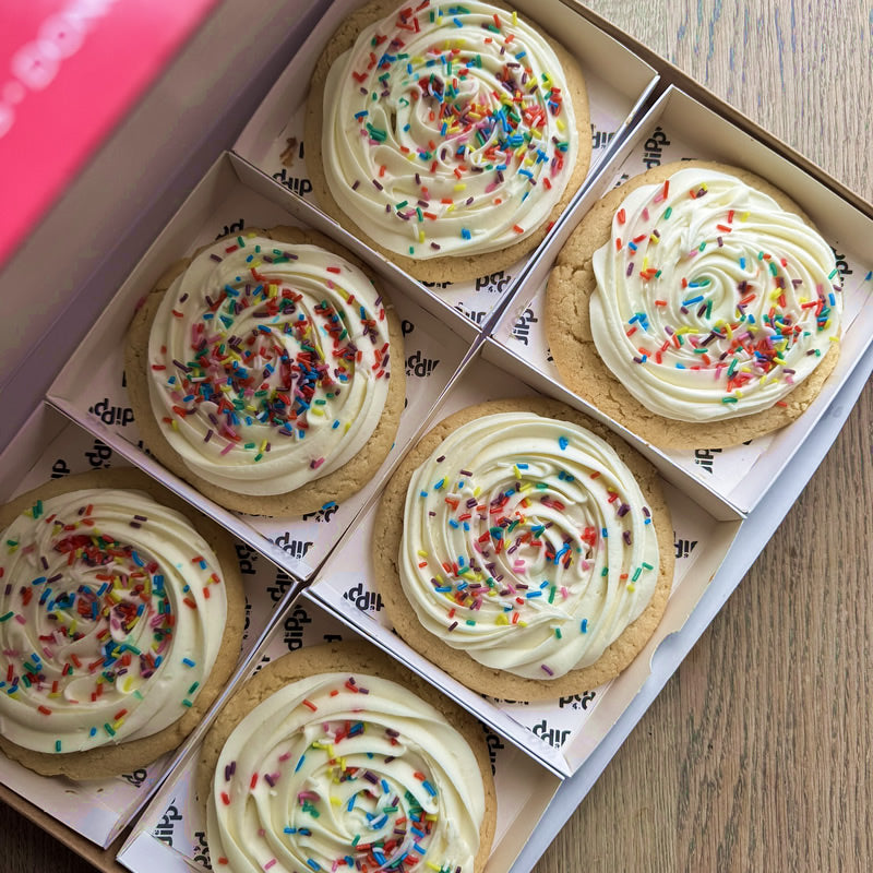 Birthday Cake Cookie Box