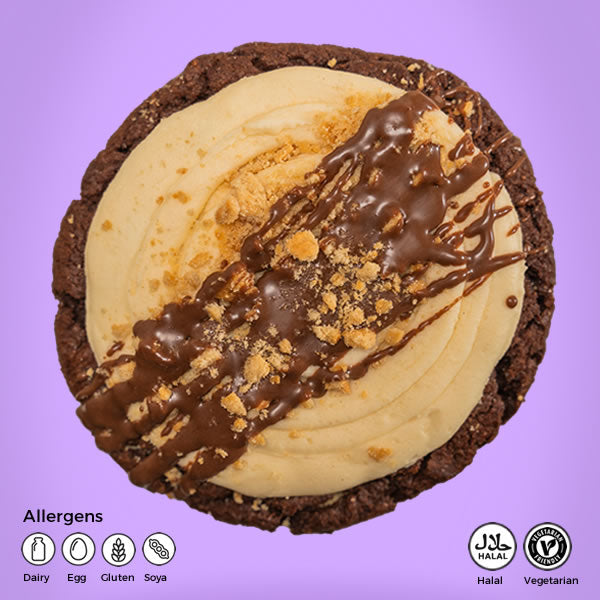 Single Chocolate Smores Cookie - Dipp'd Cookies