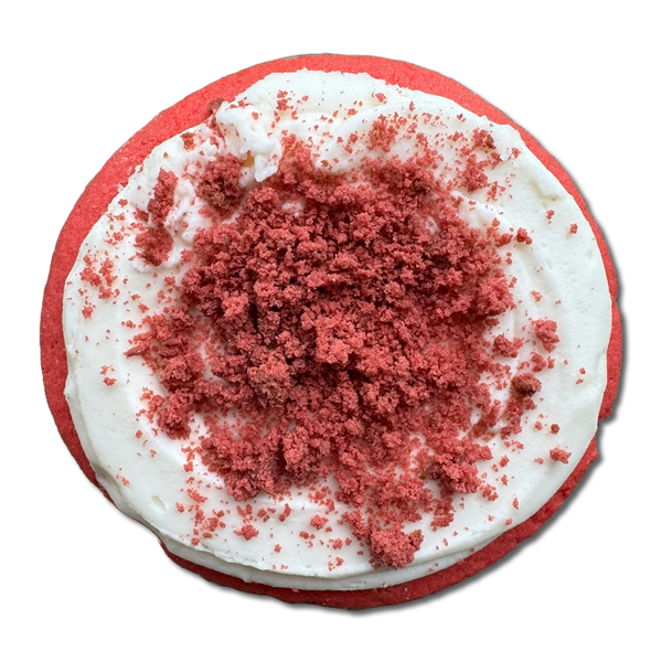 Red velvet cookie by dippd sugar cookies uk