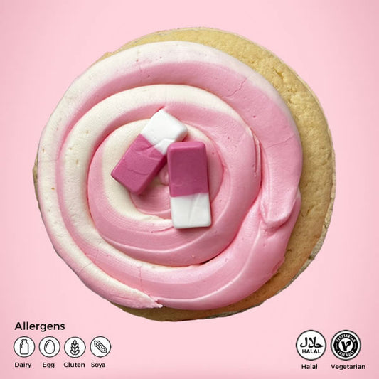 Strawberry & Cream Squashie Cookie