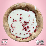 Vegan White Choc & Raspberry